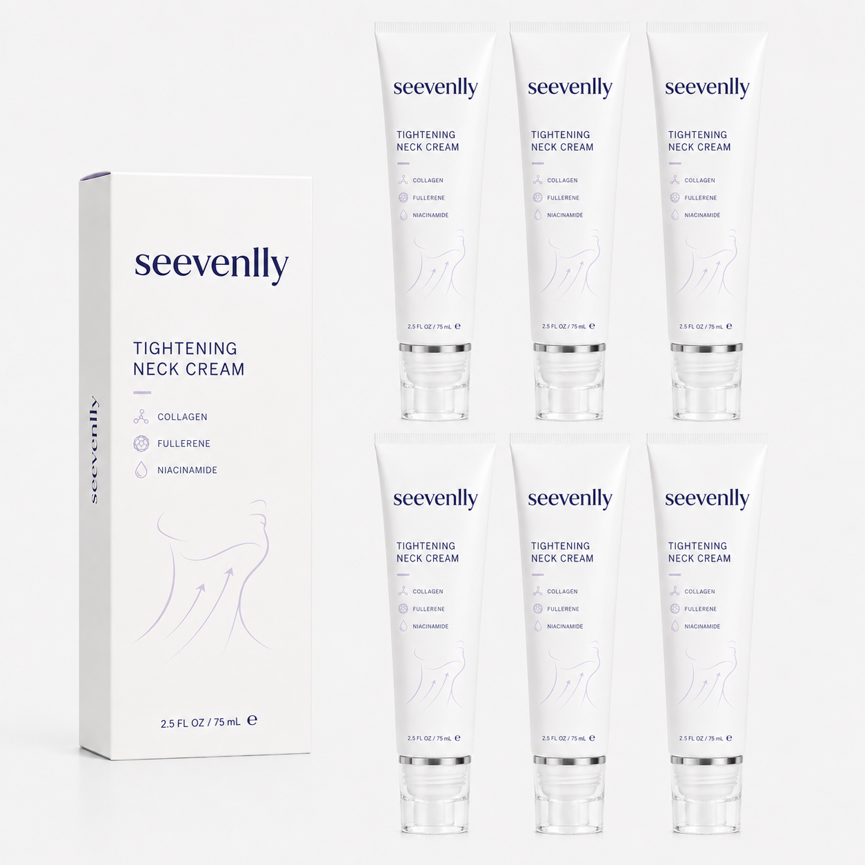 ✨ Seevenlly™ Instant Neck Lift Cream — 🧴 Infused with Retinol & Hyaluronic Acid | Firms the Neck, Reduces Wrinkles & Double Chin