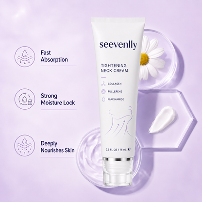 ✨ Seevenlly™ Instant Neck Lift Cream — 🧴 Infused with Retinol & Hyaluronic Acid | Firms the Neck, Reduces Wrinkles & Double Chin