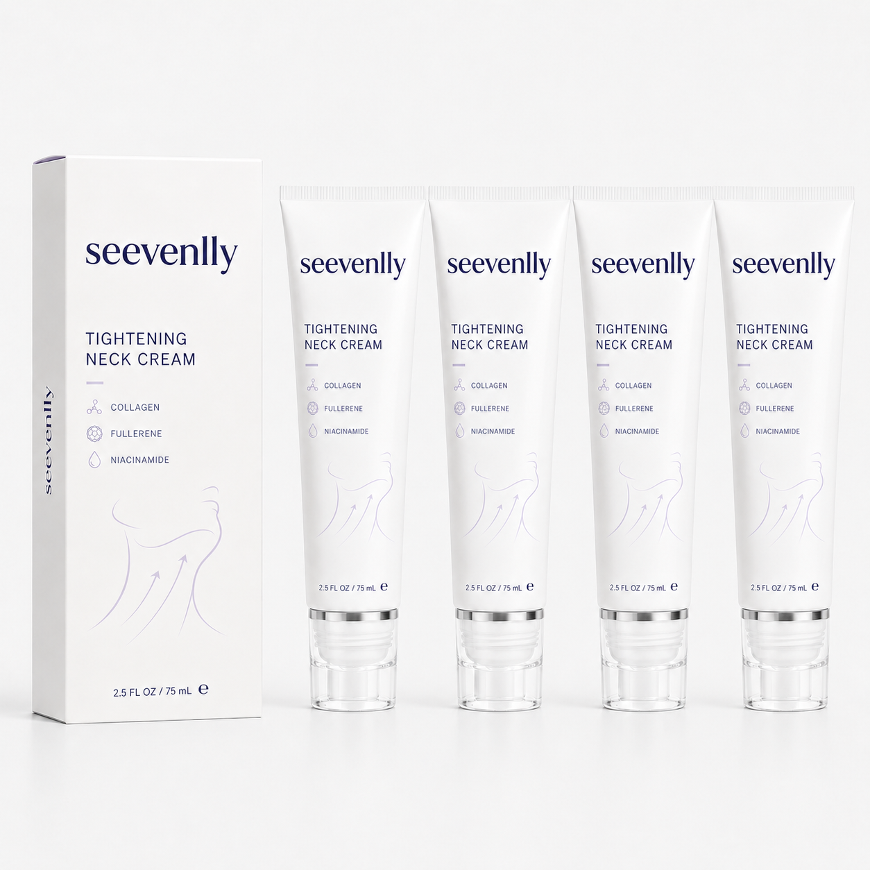 ✨ Seevenlly™ Instant Neck Lift Cream — 🧴 Infused with Retinol & Hyaluronic Acid | Firms the Neck, Reduces Wrinkles & Double Chin