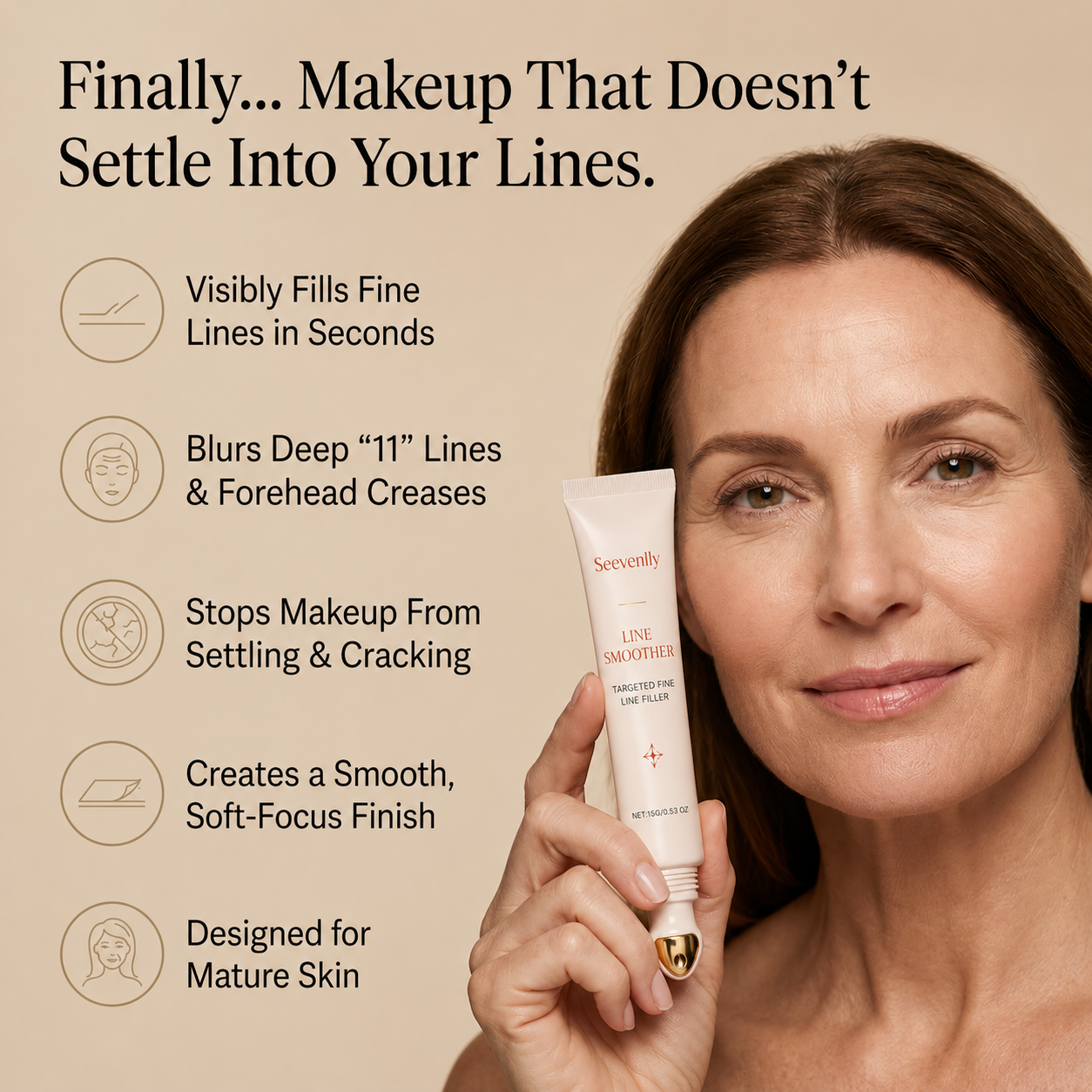 ✨ Seevenlly™ Advanced Fine Line Repair — 💖 Smoother, Younger-Looking Skin Starts Here